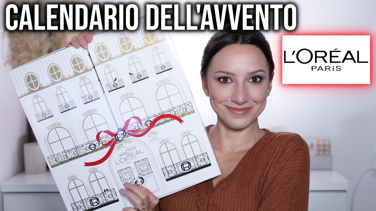 APRIAMO IL CALENDARIO DA 24 CASELLE DI L'OREAL PARIS✨
