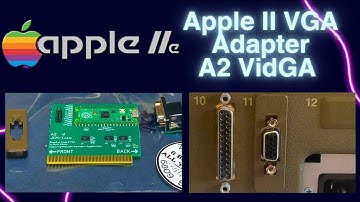A2 VidGA – Apple II VGA Adapter
