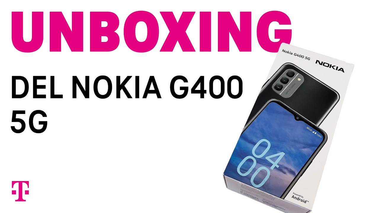 Unboxing del Nokia G400 5G: Rendimiento Fluido Todo el Día