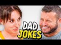 Dad jokes  dont laugh challenge  abby vs andrew  raise your spirits