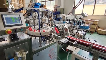 Glue Filling Machine Line (Speed: 2400-3000BPH) Automatic 502 Glue Bottle Filling Capping Machine