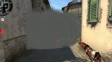 Perfect MID smoke from terrorist spawn on Inferno | CS:GO Tutorial
