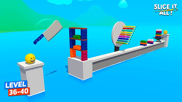 Slice It All (Level 36-40) Android Gameplay