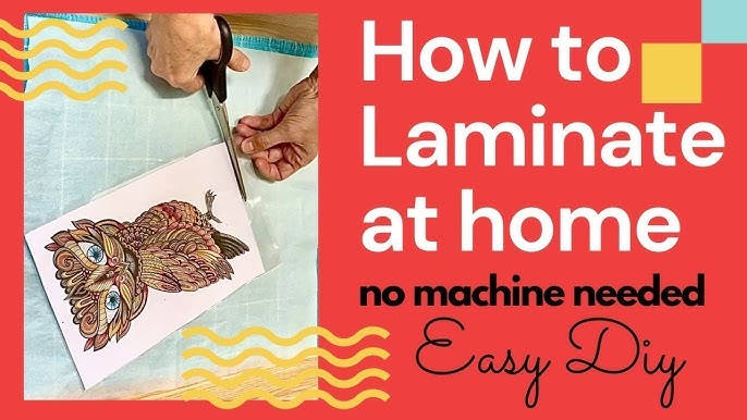 How to Laminate Paper Without a Laminating Machine 