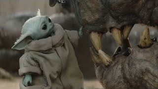 Baby Yoda is back! And directly saves the day, TWICE | The Mandalorian