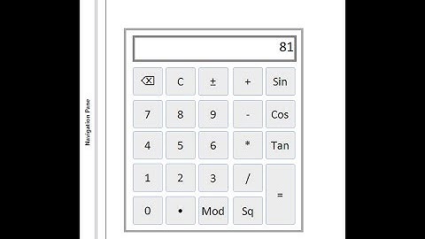 How to Create Calculator in Microsoft Access 2016 using VBA