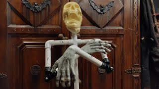 Spider Hill Prop Works Poseable Pvc Joint Demo How To Halloween Propscobwebs And Candlesticks