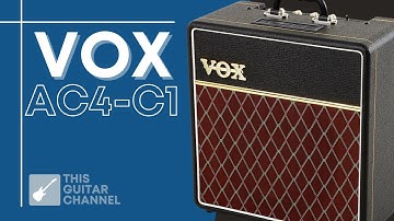 Vox AC 4 C1-12 Guitar Amp Demo // Best Budget Tube Amp // Best Low Watt Amp