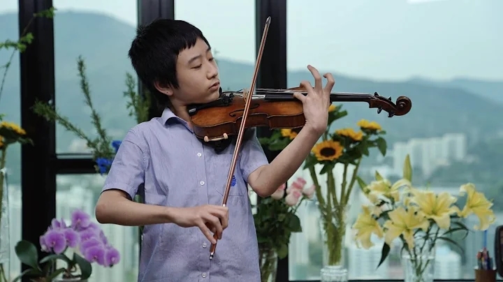Benjamin Sze (14) Mozart's Violin Concerto No. 4 i...