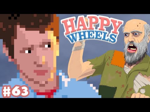 Happy Wheels - Part 63 - Log Run, Jetpack Run 