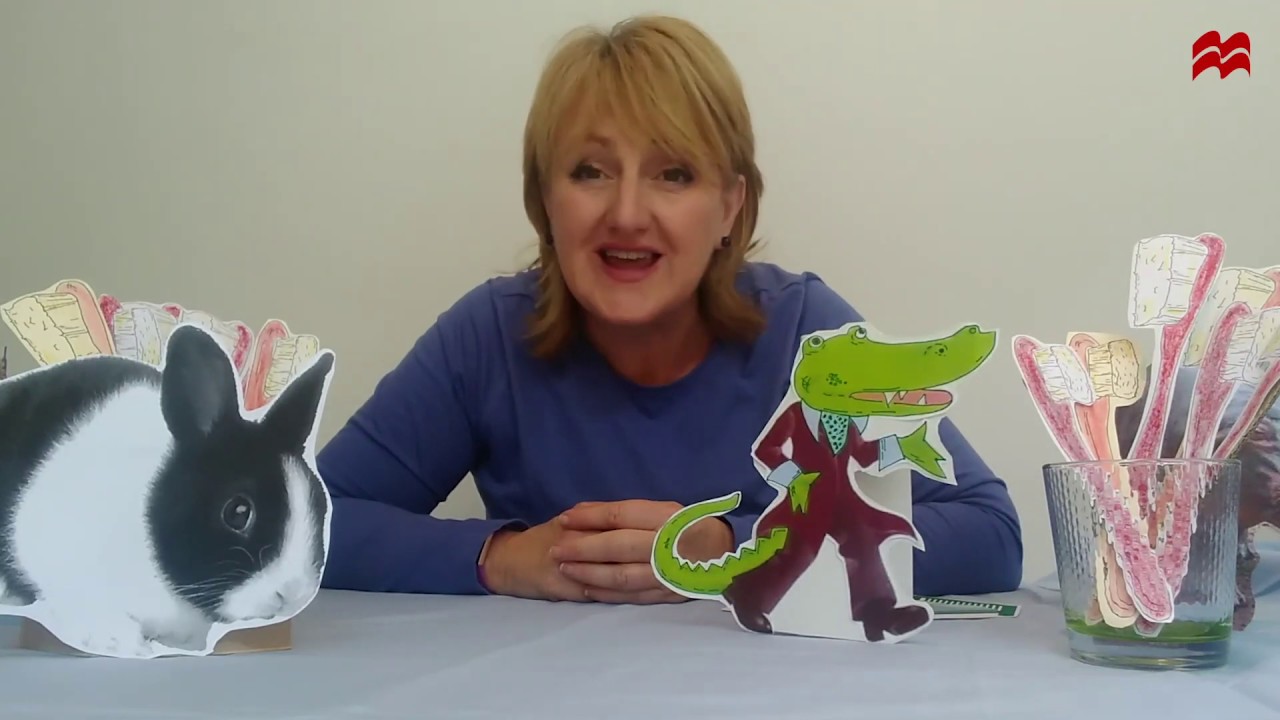 Macmillan Story Corner: Mr Crocodile's toothbrush - YouTube