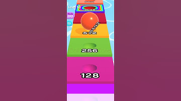 Level 50 & Level 51 Ball Run 2048 Gameplay #ballgamezone #cutiepie22yt #ballrun2048 #fyp