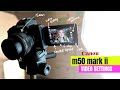 Canon m50 mark ii - SIMPLE video settings