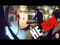 HE RAN TOWARD THE POLICE - BODYCAM FOOTAGE