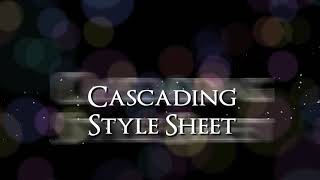 Cascading Style Sheet (CSS)- How To Add CSS