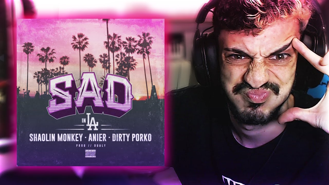 TE-MA-ZO | REACCIÓN a SHAOLIN MONKEY & @ANIER & @Dirty Porko - SAD in LA (PROD. DUALY)