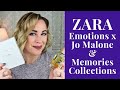 Zara Emotions & Memories Collections | New Perfume Releases from Zara & Jo Malone