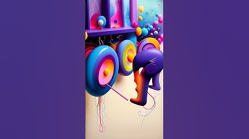 Beyond Reality  kOnvOs - Shockwave Sonata -  #edm #techno #acid  #short #trippy #ai #tiktok #aiart