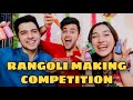 Rangoli Making Competition | DIWALI SPECIAL 🪔❤️ | Rishabh Chawla