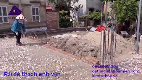 Quy trình rải đá thạch anh xuống nền, móng nhà công trình xây dựng đúng phong thủy?