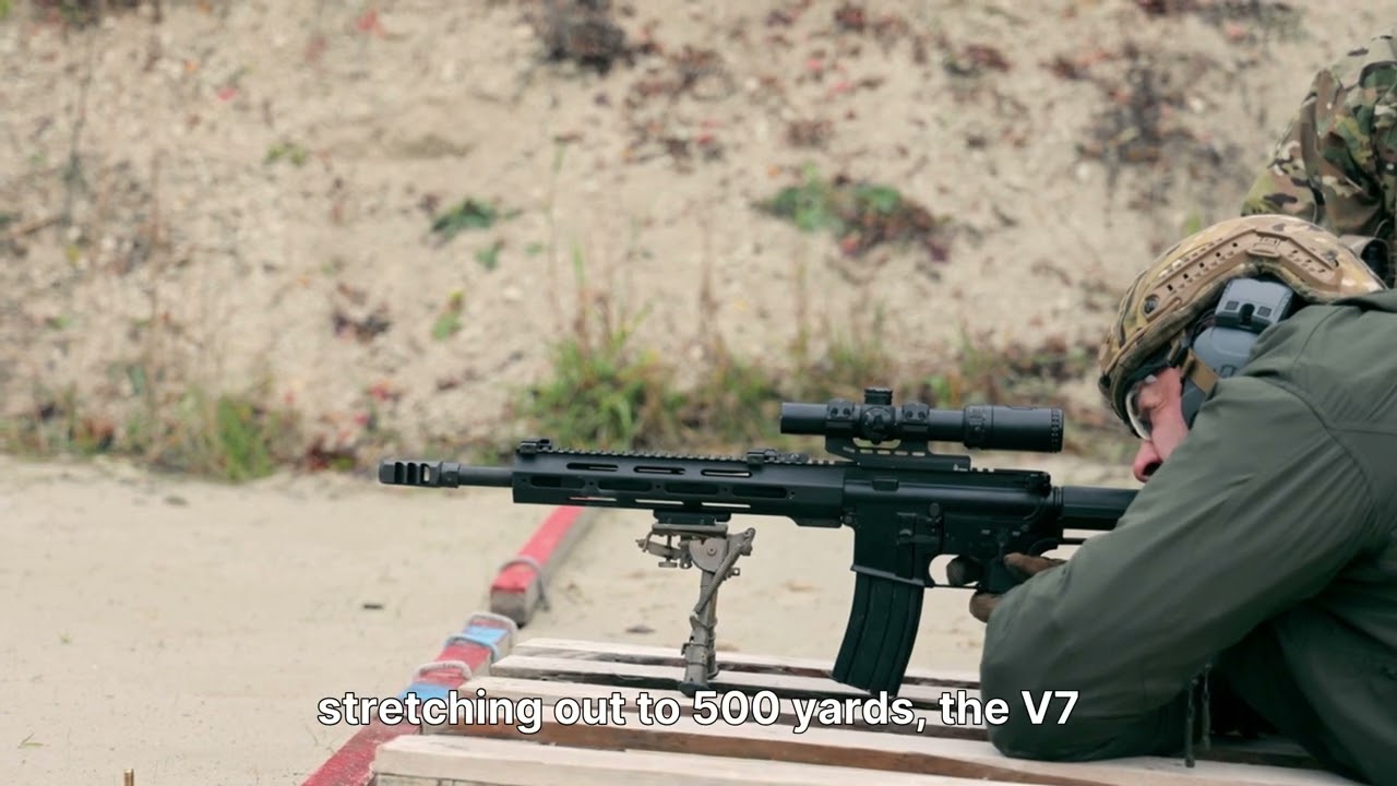 Daniel Defense DDM4 V7 ODG/Black MultiCam: элитная тактическая легенда с 16-дюймовыми ножами.