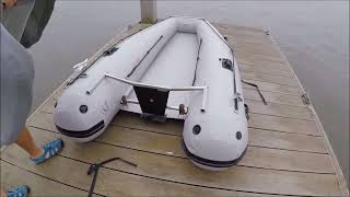 Takacat 260S Dinghy and Epropulsion Spirit Electric Outboard Demonstration