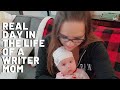 Productive Day In The Life Of A Writer Mom ||  DITL Vlog