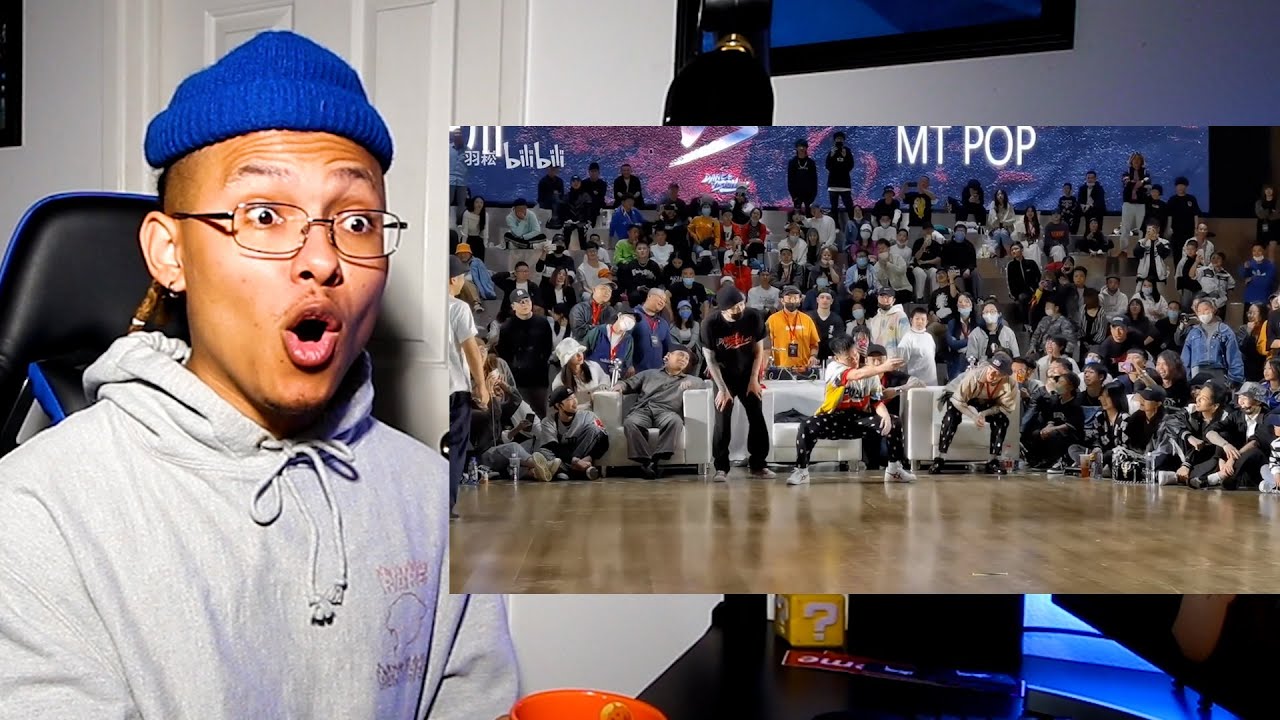 MT Pop went too far !!!! Dance vision vol.8 popping battle MT POP（win） vs 王子川 (Final) REACTION !!!!