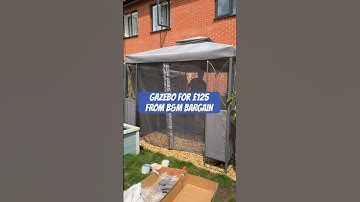 #b&m #garden #gardendesign #renovation #diy #summer #home #homedecor #shorts #gazebo