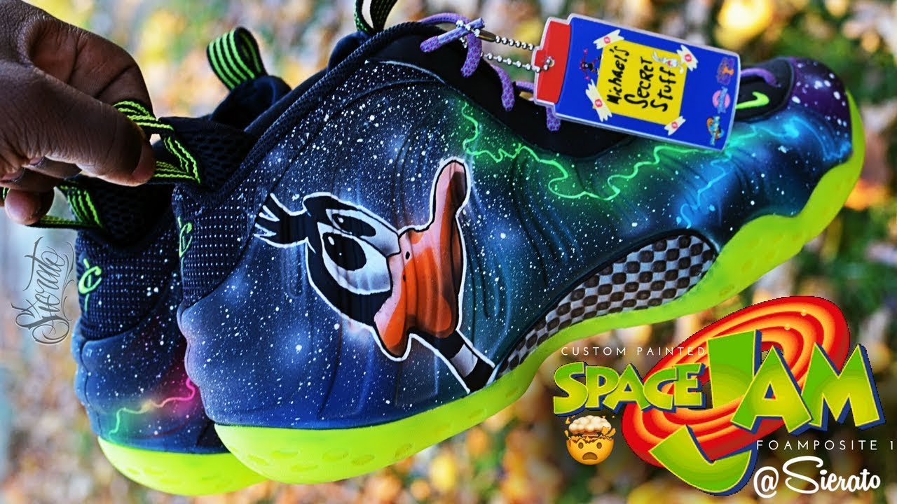 Full Custom | Space Jam Foamposite 1 By 