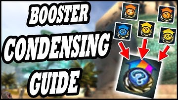 Condensing Boosters, Saving Space - Guild Wars 2 Guide