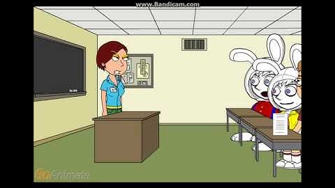 max & ruby break the teacher leg & gets expelled