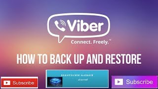 how to back up and restore the viber account screenshot 2