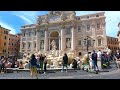 🇮🇹 Rome TREVI fountain to PANTHEON 2021 ITALY ❤️ Walking tour in 4k