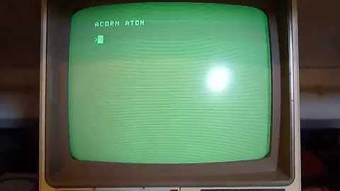 Acorn Atom - keyboard problem solved...