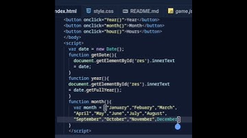 month function in html #coding #html #youtube #trending