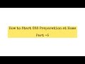How to start CSS Exam preparation as a beginner Part 4