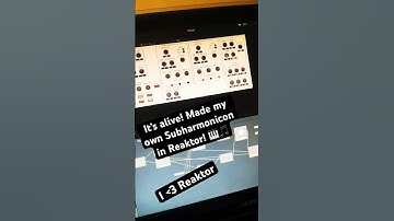 Reaktor Subharmonicon build! #reaktor #subharmonicon #modular #ambient #electronicmusic #edm