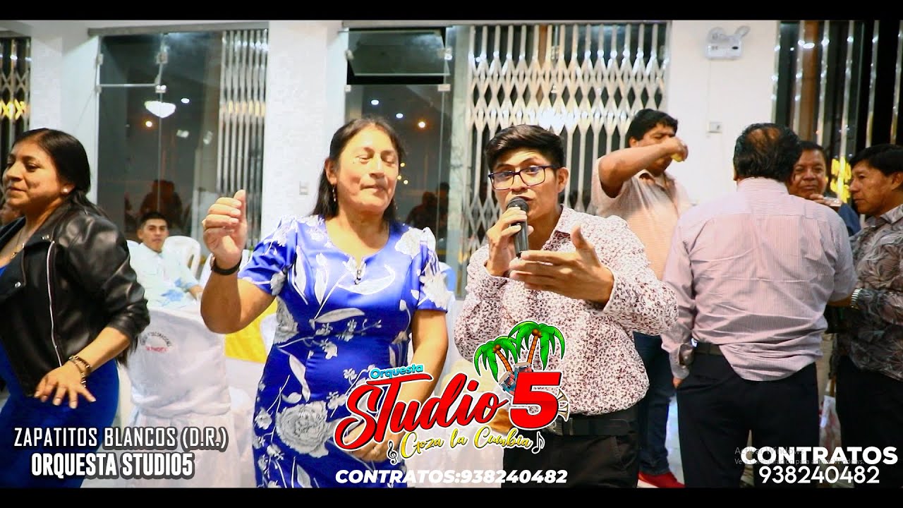 MIX ZAPATITOS BLANCOS (D.R.) ORQUESTA STUDIO5 / VIDEO OFICIAL 2023 / FAMILIA BERNAL