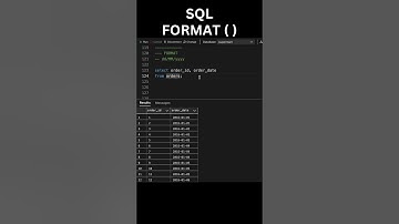 FORMAT() Function in SQL Server | SQL Date Functions #short #sqlbasics #ai #ml #datascience