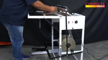 COMPACTA PRINT- MÁQUINA DE SACOLAS BAGPEDAL!