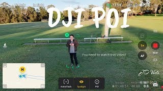 The Ultimate Dji Mini 4 Pro Spotlight Poi Feature Unveiled! #dji #drone #viral