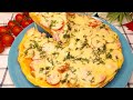 PIZZA in der Pfanne in 5 Minuten / Schnelles Pizza-Rezept #17