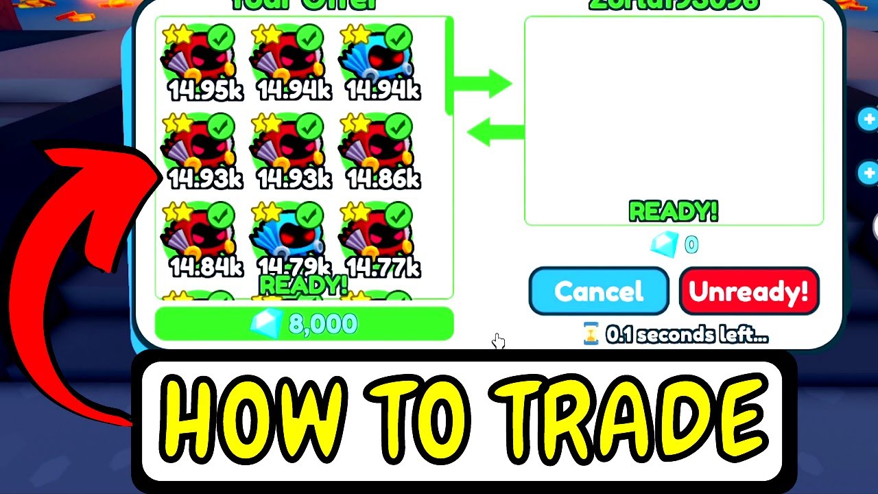 HOW TO TRADE IN PET SIMULATOR X YouTube