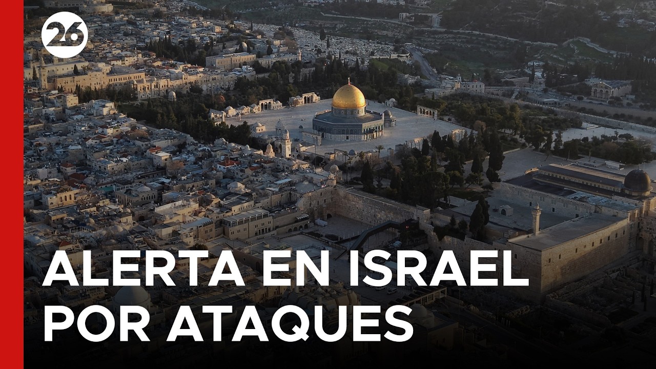 🚨 MEDIO ORIENTE | Explosiones y sirenas antiaéreas en Jerusalén