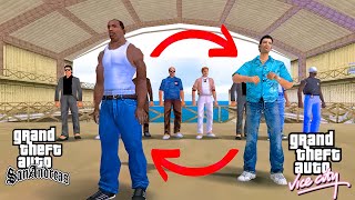 What Happens If Tommy Meets CJ and Grove Street Gang in GTA Vice City? (Hidden Secret Mission)