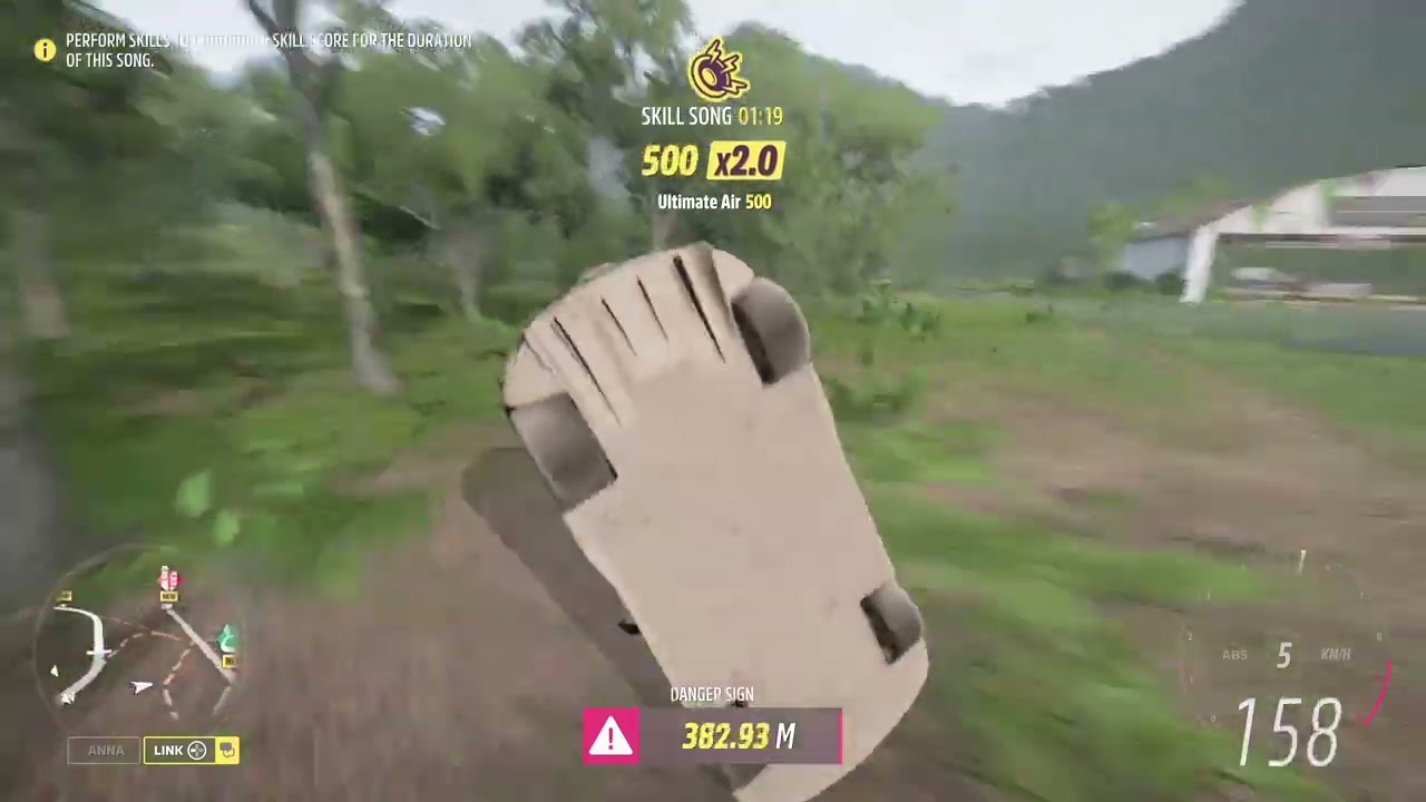 424m (1391ft) Metal Bird Danger Sign | Top 3 | Forza Horizon 5