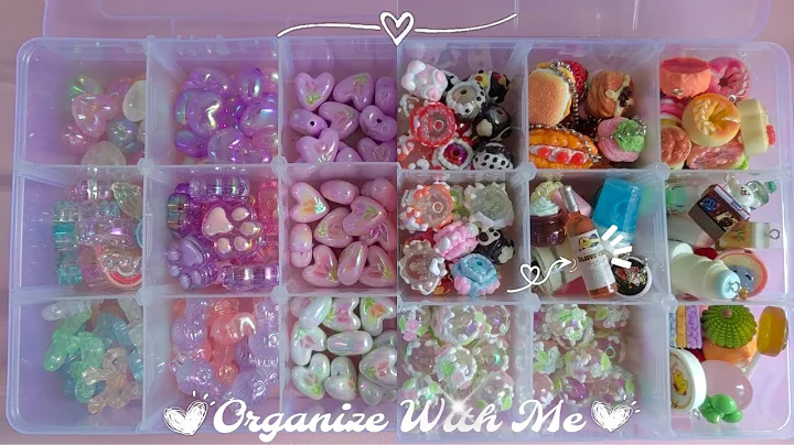 Organize Beads With Me✨ | ASMR Organizing & Restocking My Bead Collection 🎀 #beads #organization