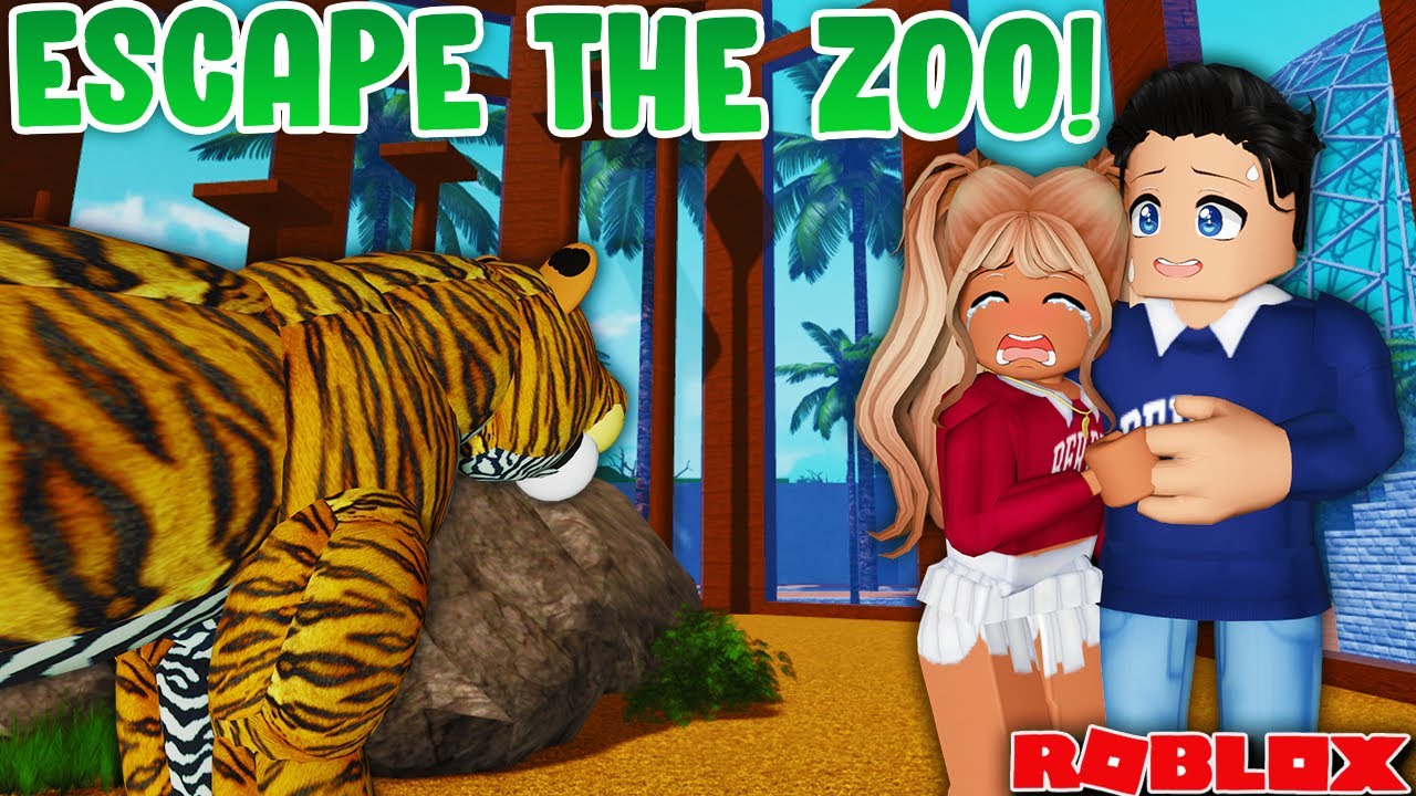 🐻 ALL THE ANIMALS ESCAPED FROM THE ZOO 🐢 | Roblox Escape The Zoo Obby 🐆