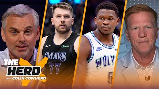 TWolves win Game 7, Knicks bow out, Can Luka lead the Mavericks to the NBA Finals? | NBA | THE HERD